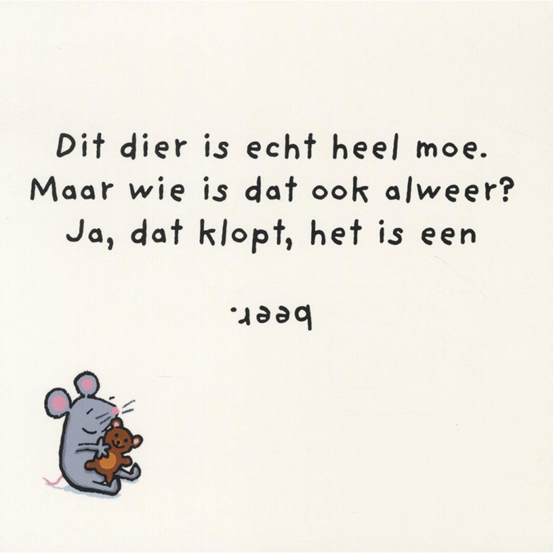 Wie is moe en moet naar bed toe?