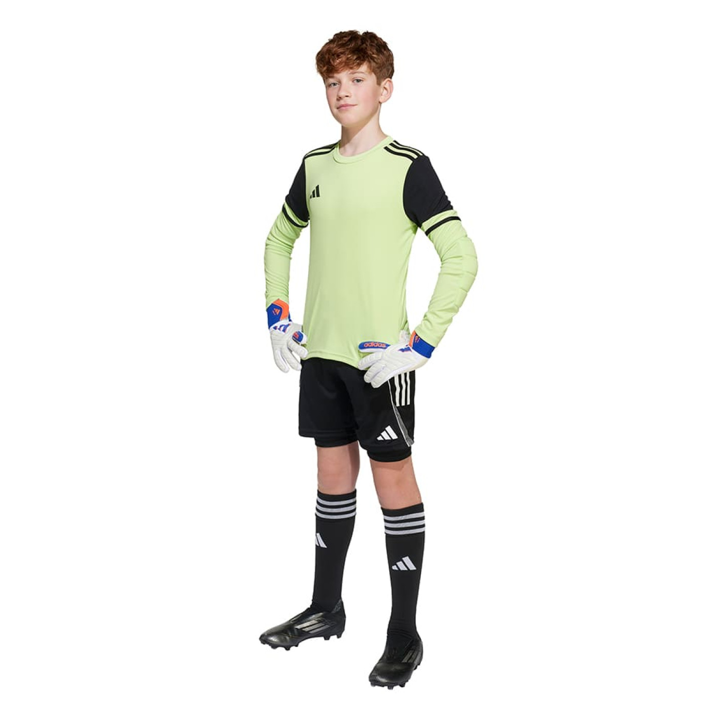 Adidas Squadra 25 Tight Keepersbroekje Kids Zwart Wit