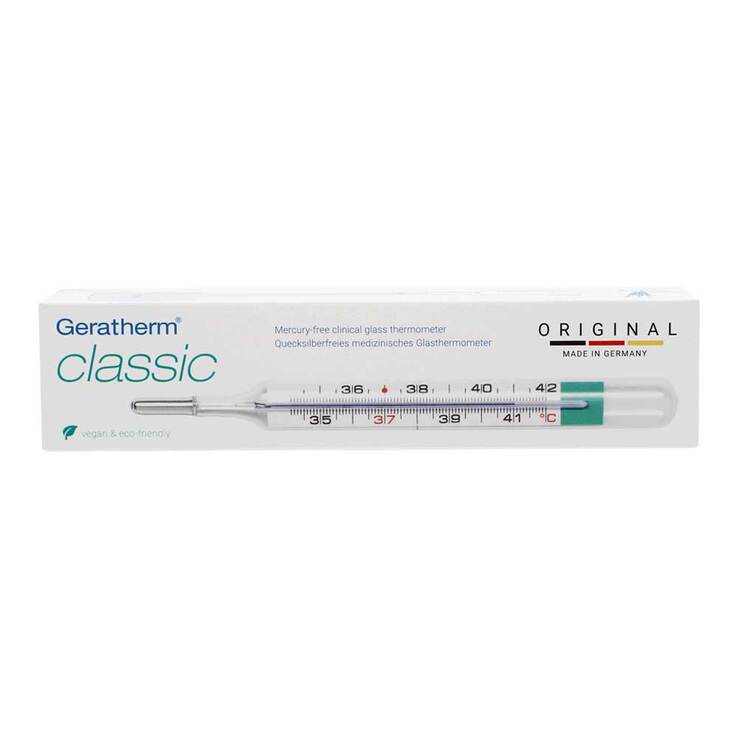 Geratherm classic mit easy flip in Hfs Fieberthermometer, 1 St