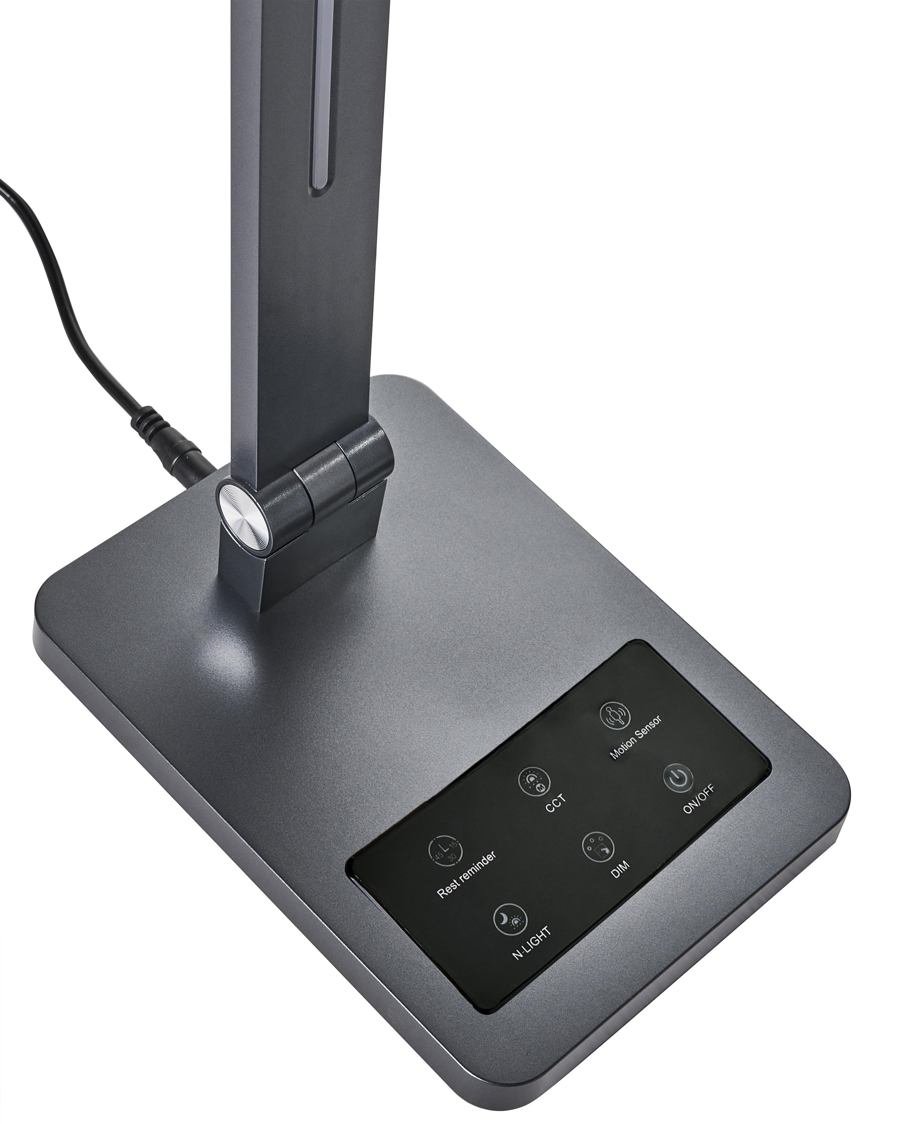 LED bureaulamp LEPUS met bewegingssensor Donkergrijs