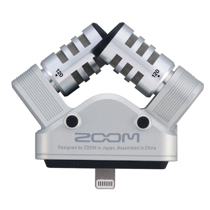 Zoom iQ6 XY stereo microfoon voor iPhone, iPod Touch en iPad