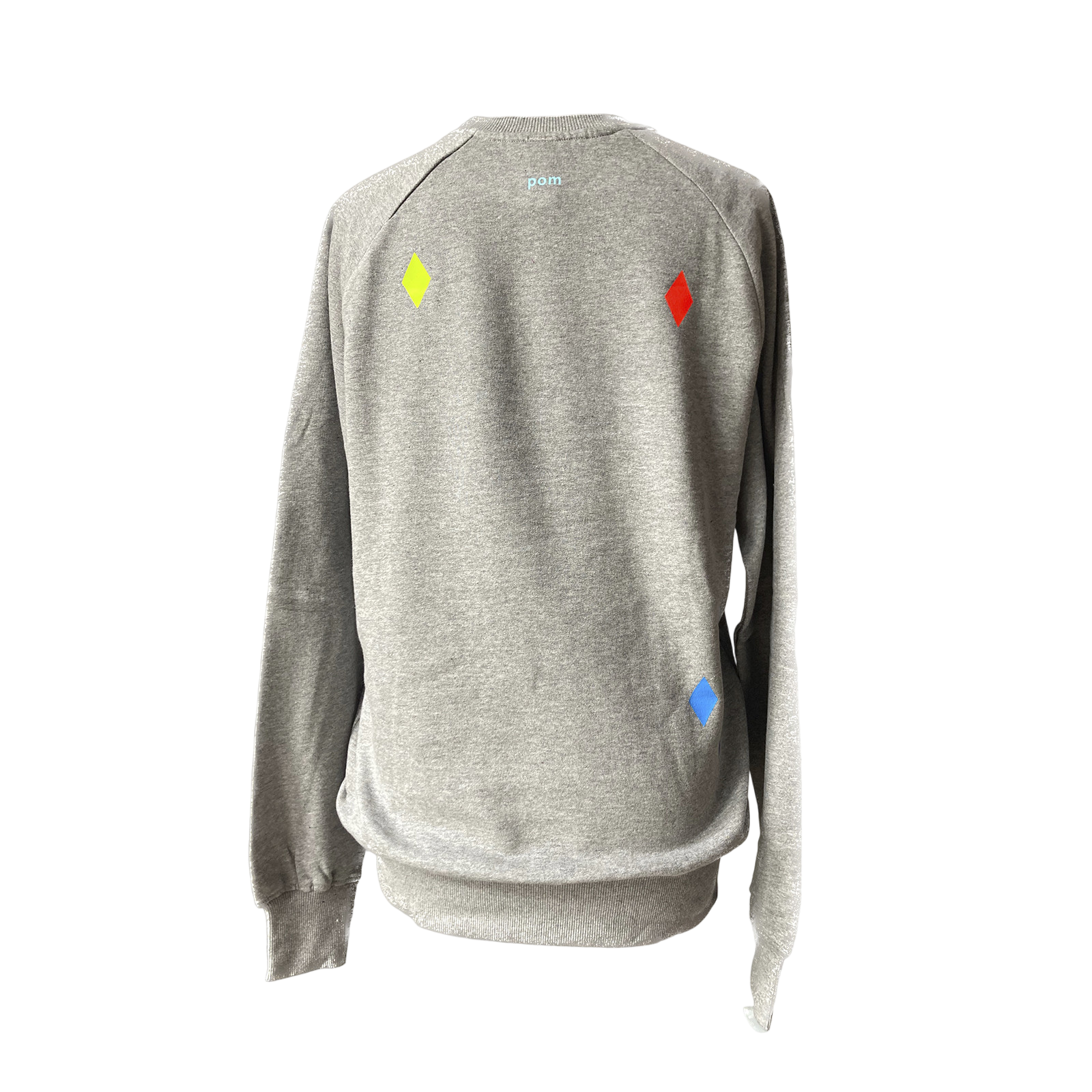 Sweatshirt Diamonds Grey