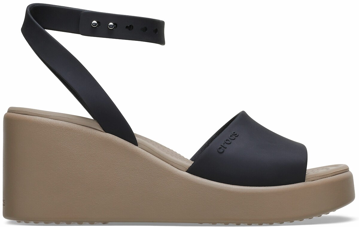 CROCS<br>Sandálias de plataforma Brooklyn