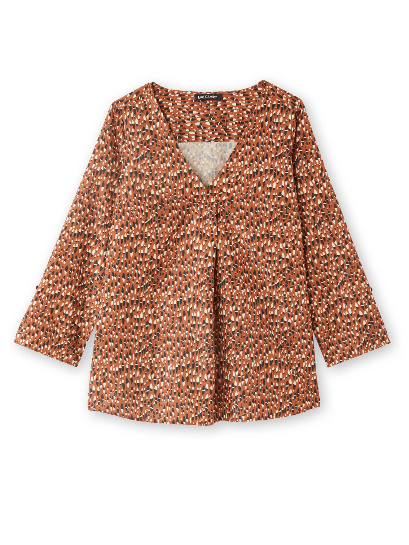 Blouse en crêpe