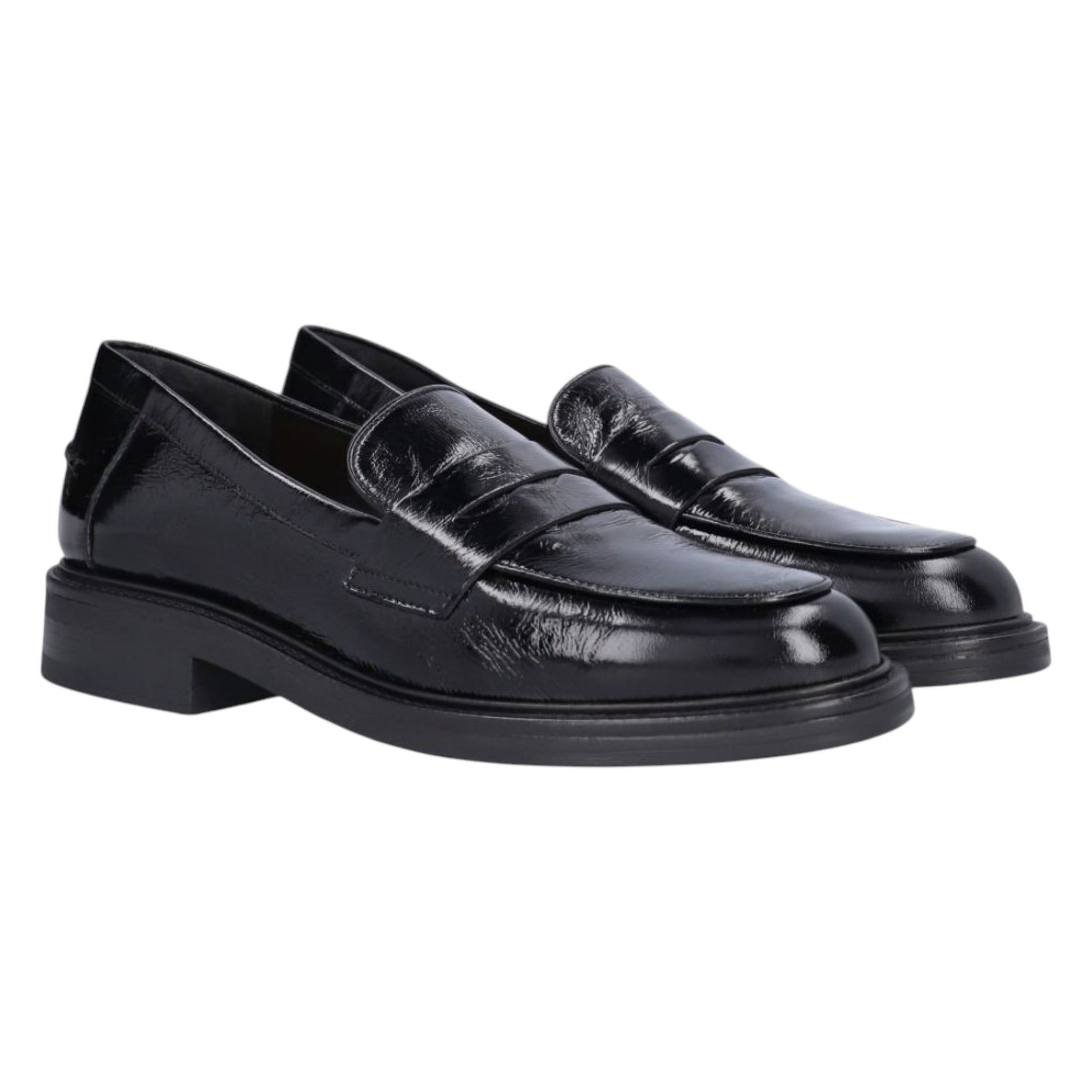 Loafers, kvinder, sort