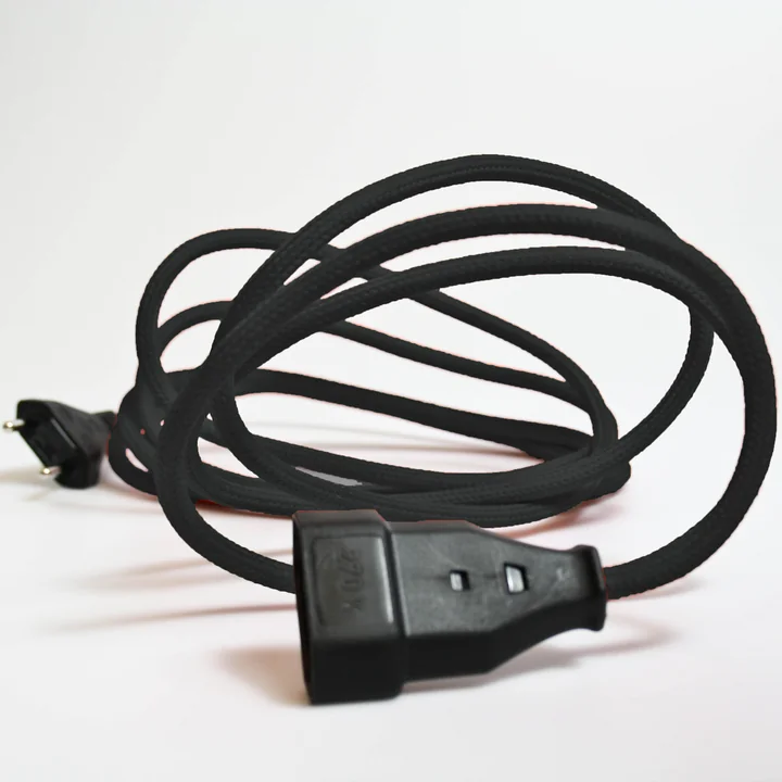 NUD Collection - Extension Cord Verlängerungskabel, Raven (TT-09)