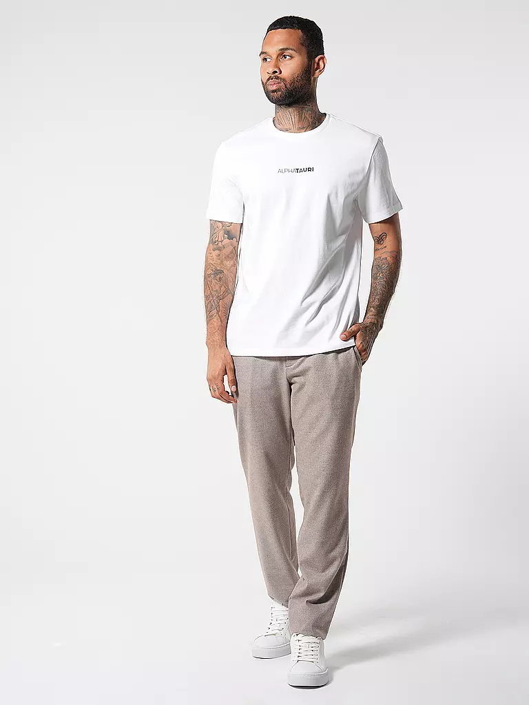 ALPHATAURI T-Shirt JOTTO weiss