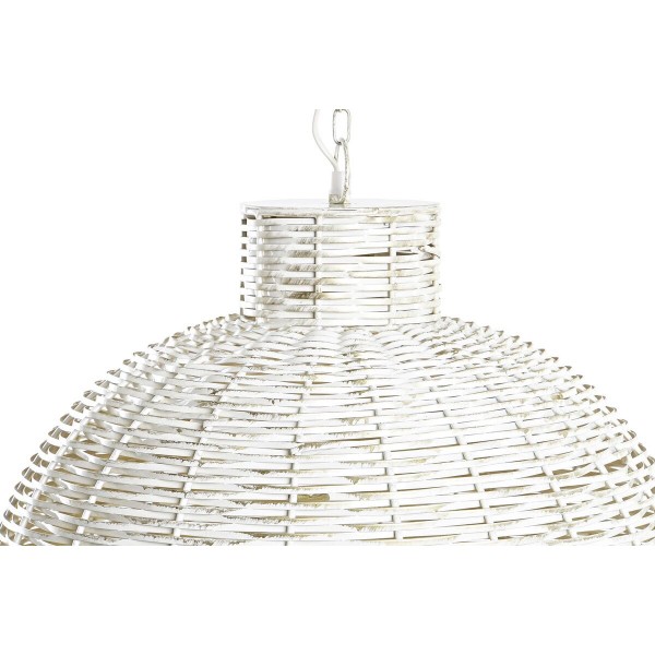 Suspension doré blanc fer 50 w (51 x 51 x 38 cm)