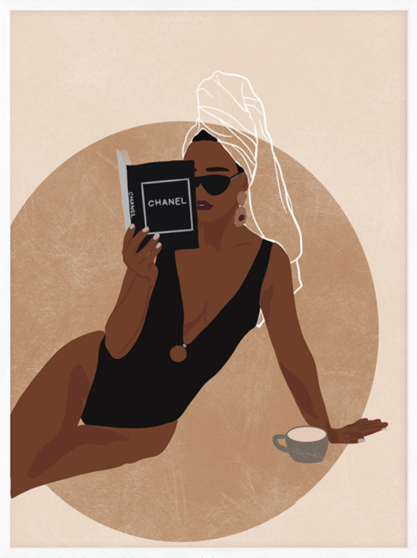 Art Print Reading Model FA-281