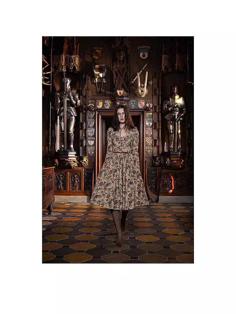 LENA HOSCHEK Midikleid MADAM beige
