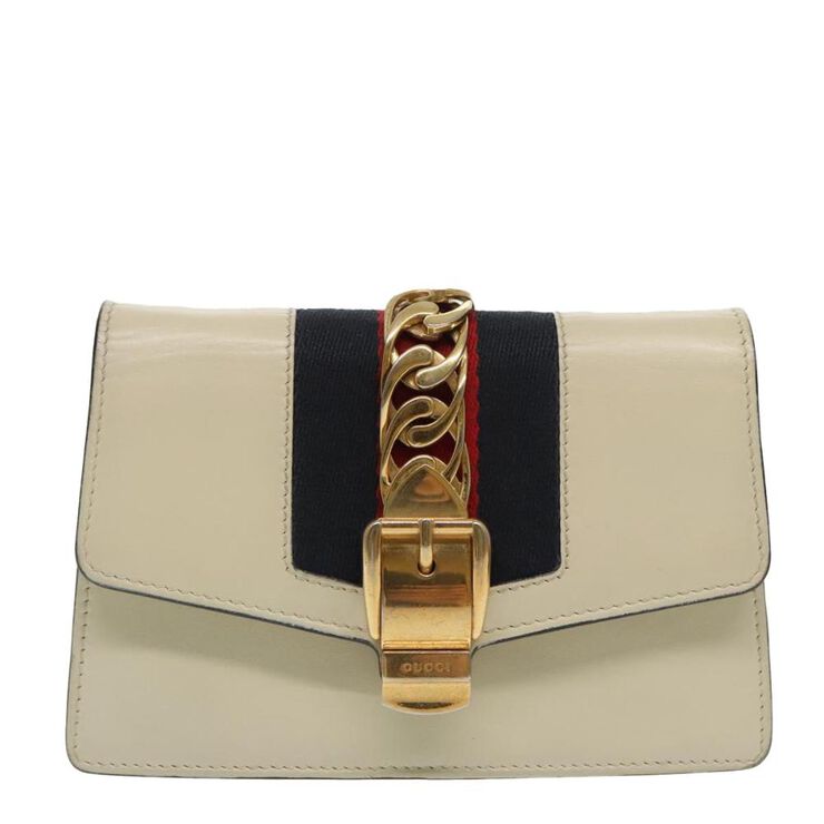 Gucci Vintage Gucci Sylvie White
