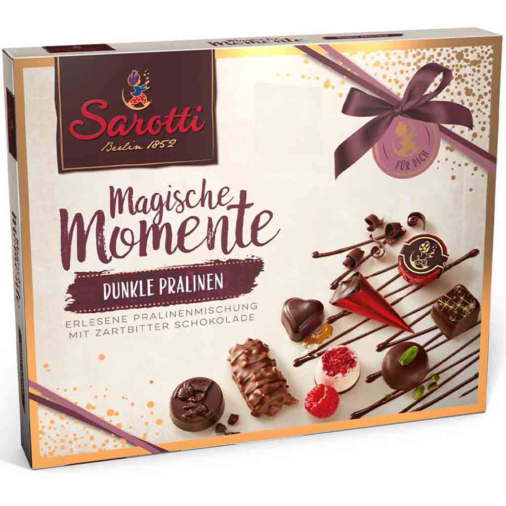 Sarotti Magische Momente Dunkle Pralinen 210g MHD:16.12.24