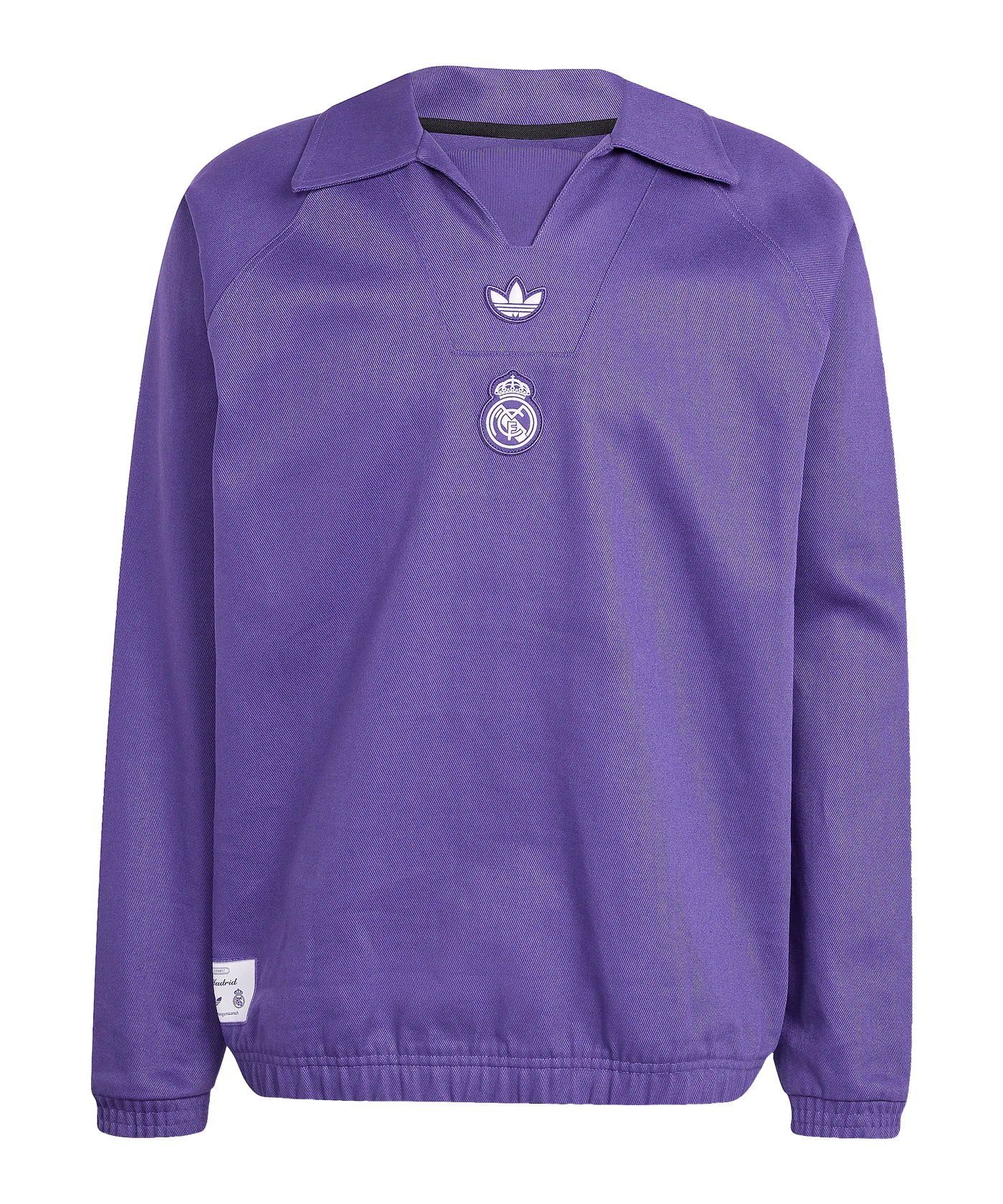 adidas Real Madrid Terrace Icon Sweatshirt Lila