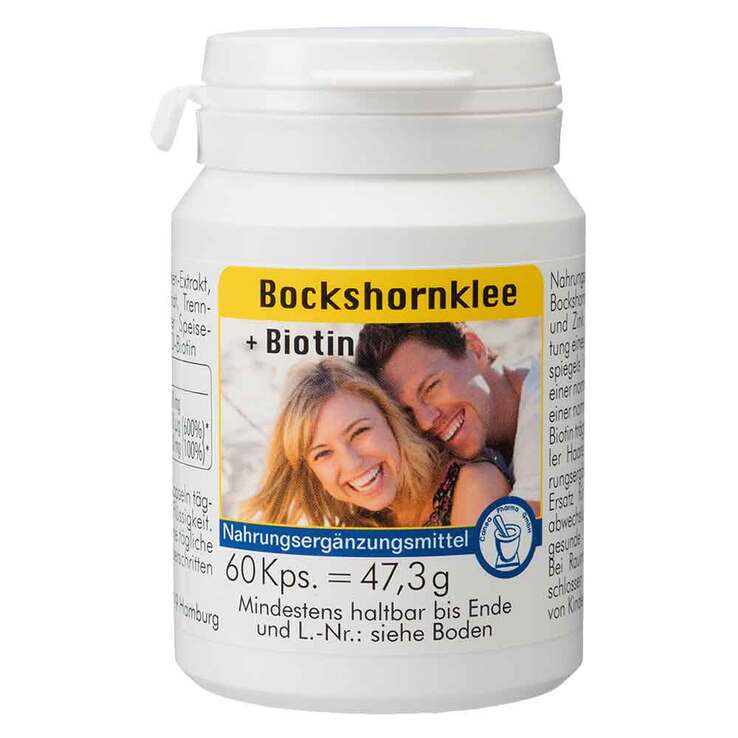 Bockshornklee + Biotin Kapseln, 60 St