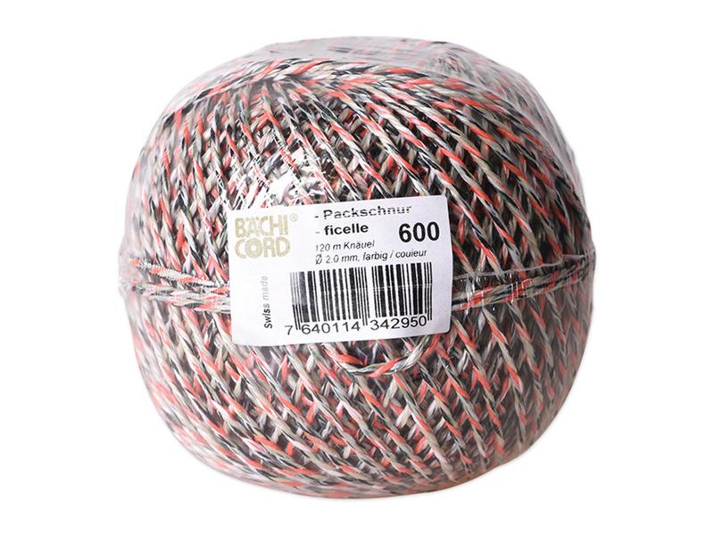 Baechi Cord Schnur Ø 2 mm, 120 m Recycling-Schnur