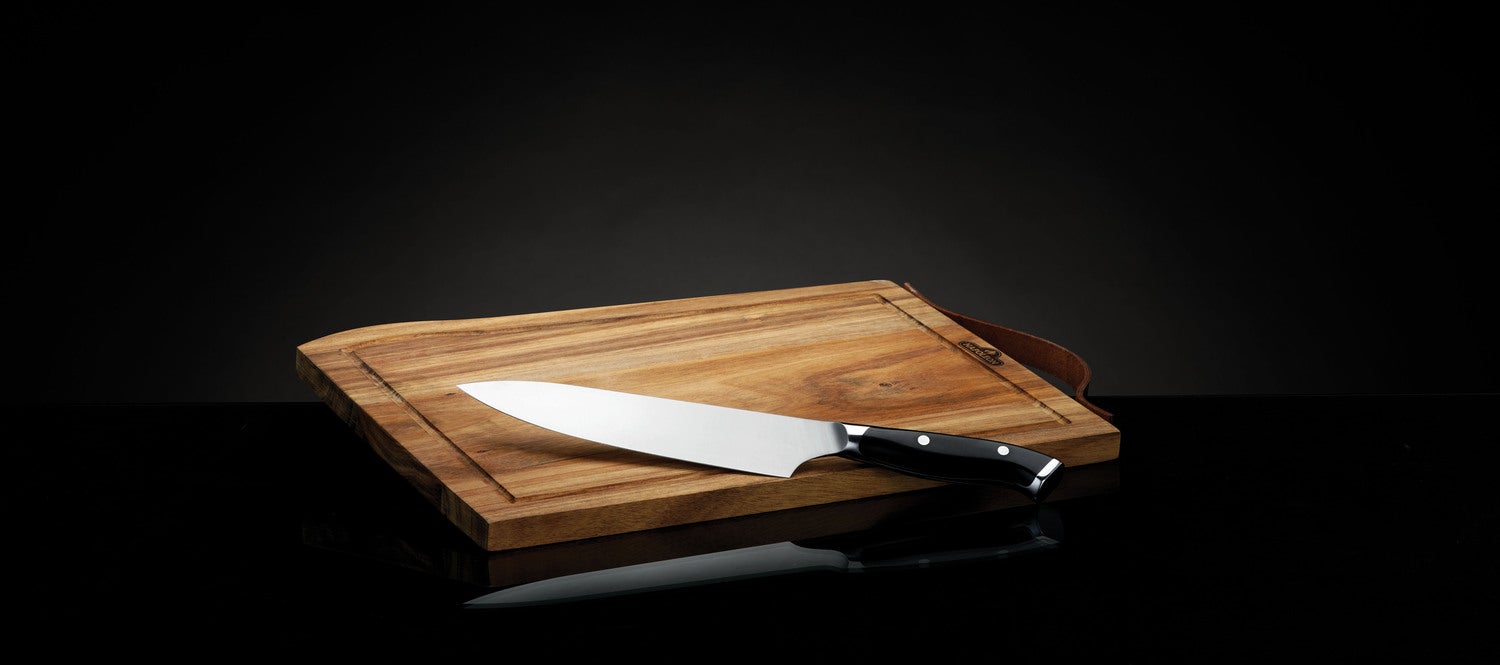 Napoleon president limited edition snijplank met chef mes