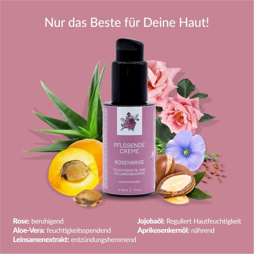Spirit of Rügen Bio Gesichtscreme Rosenbrise