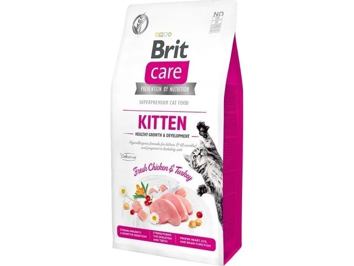 Brit Care Cat GF Kitten Healthy Growth Development 7kg