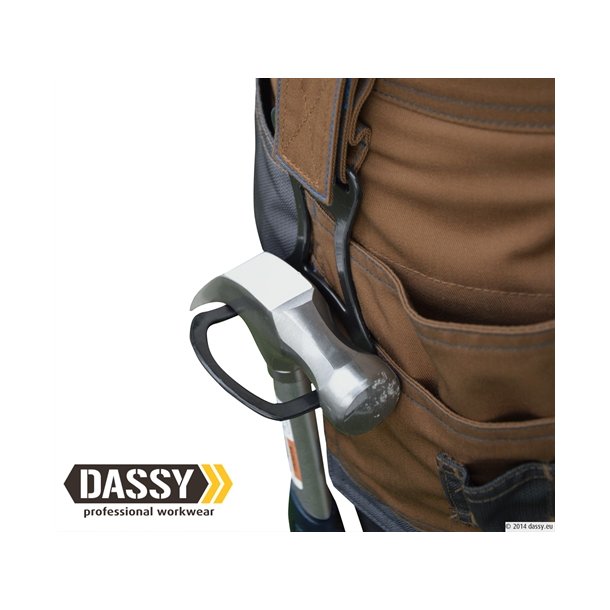 Dassy Nova Arbejdsbukser, sort/ antrasite