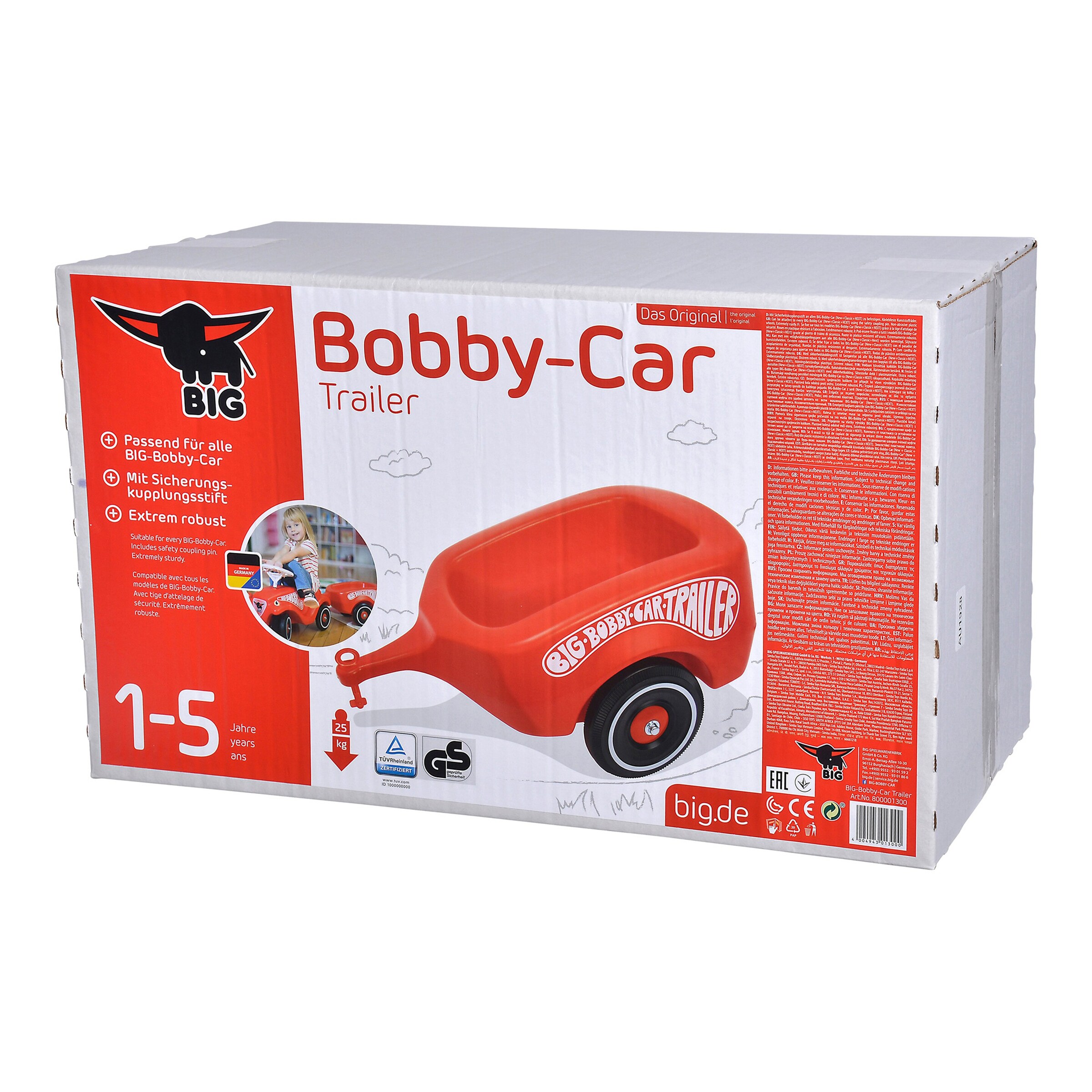 BIG Anhänger Bobby Car Trailer