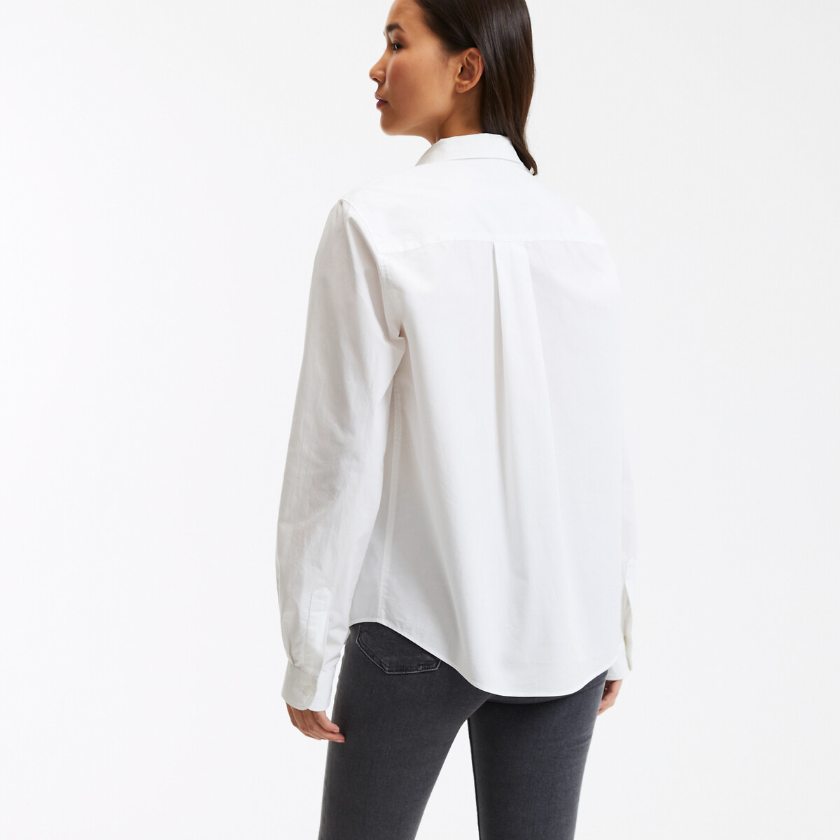 COLEÇÕES LA REDOUTE<br>Camisa ampla com mangas compridas