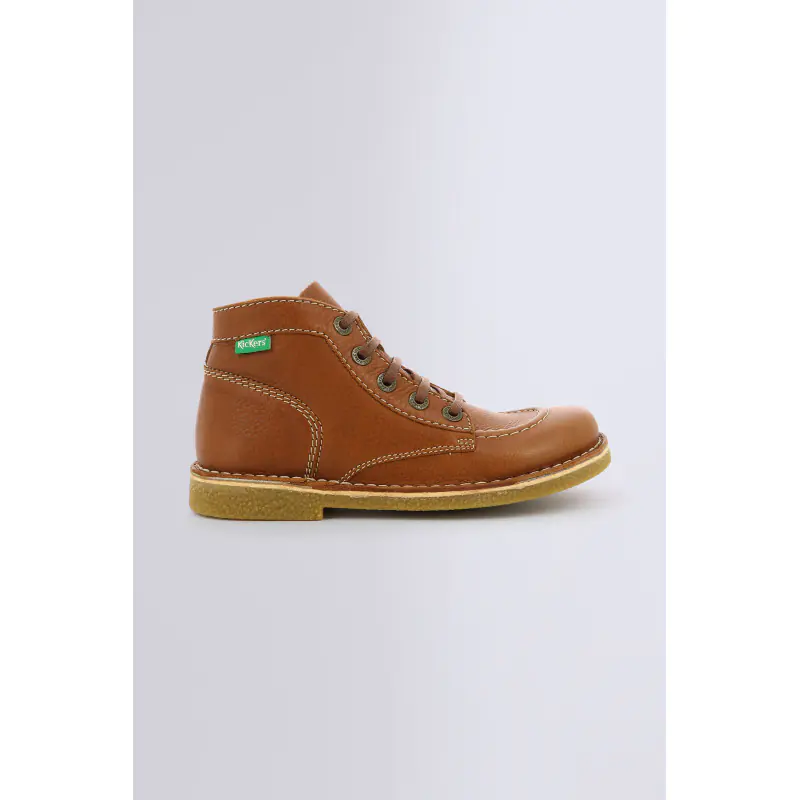 LEGENDIKNEW CAMEL SEMELLE MIEL BOTTINES Cuir Femme