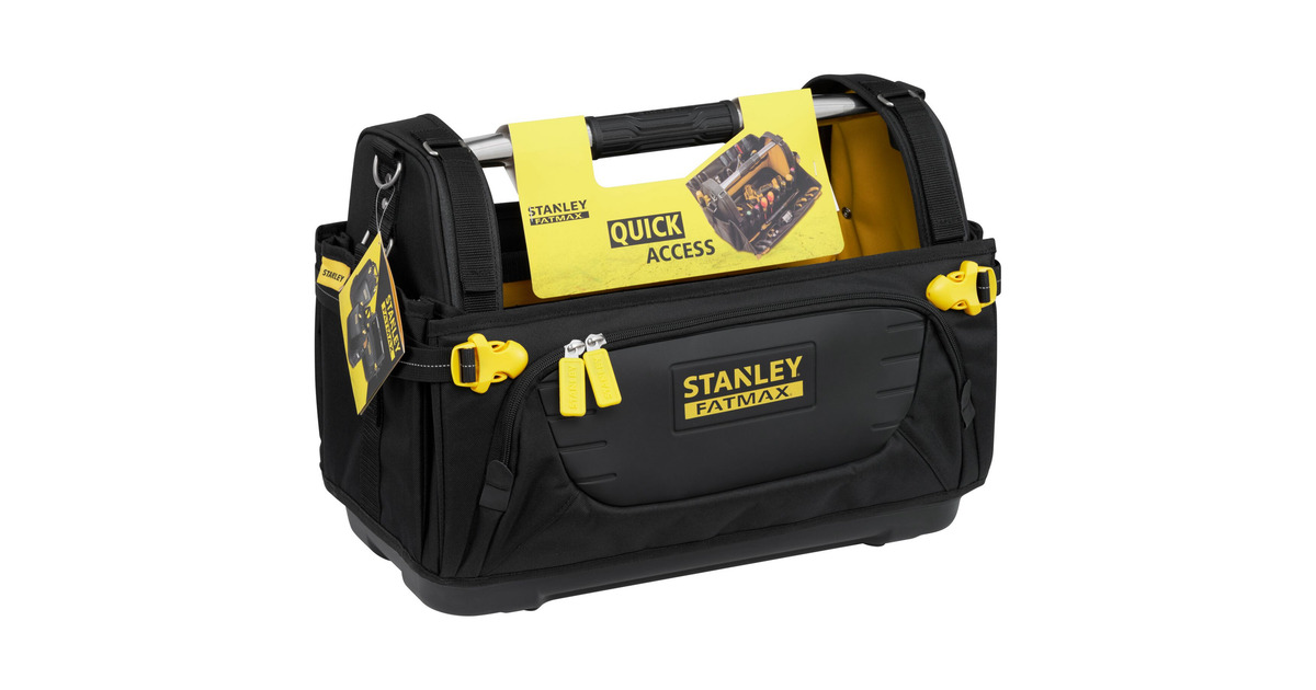StanleyFATMAX Open Gereedschapstas Quick Access  (Zwart/geel)