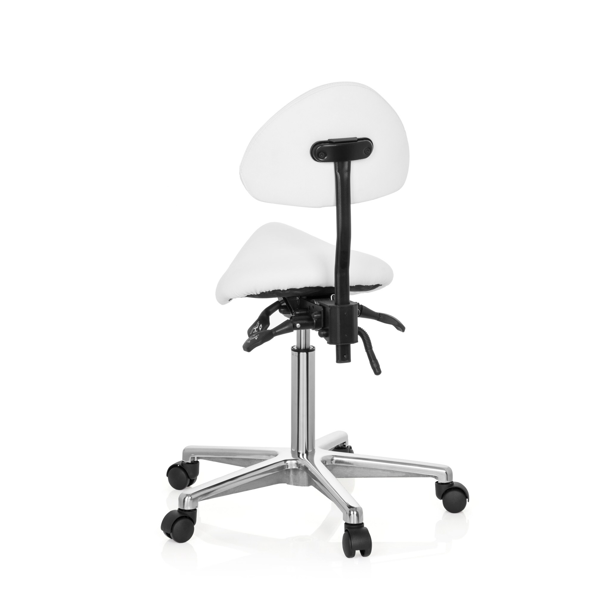 Sattelhocker TOP WORK 20 Kunstleder ohne Armlehnen hjh OFFICE
