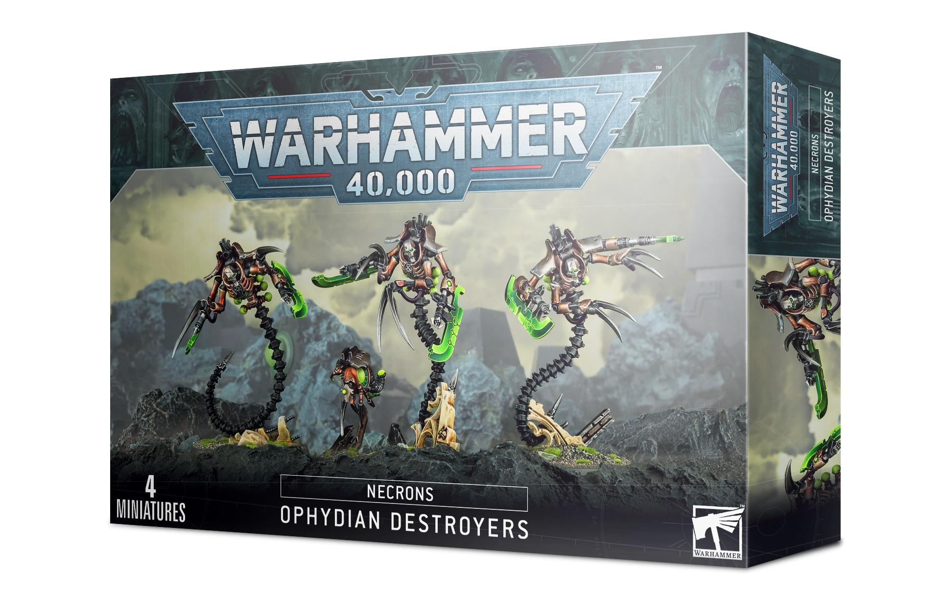 Figurenset Warhammer 40.000 Necrons Ophydian DestroyersOphys Destruktoren
