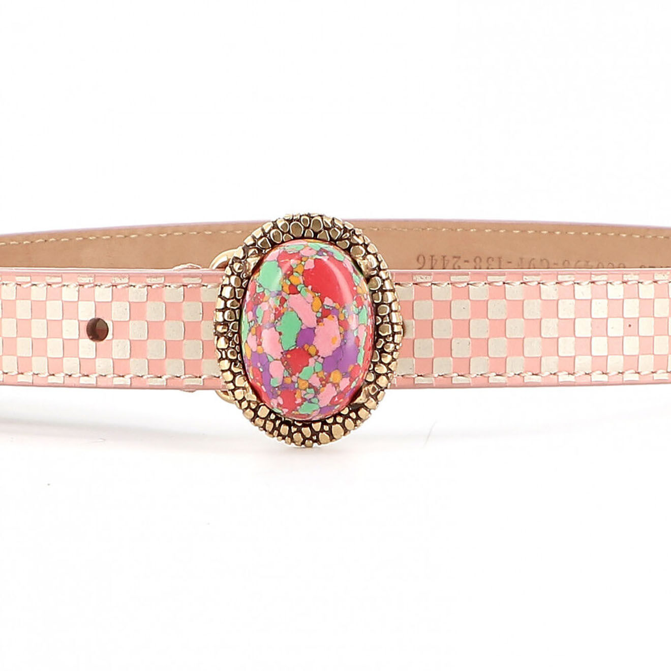 Fendi Ceinture en Cuir rose - Neuf sans étiquette