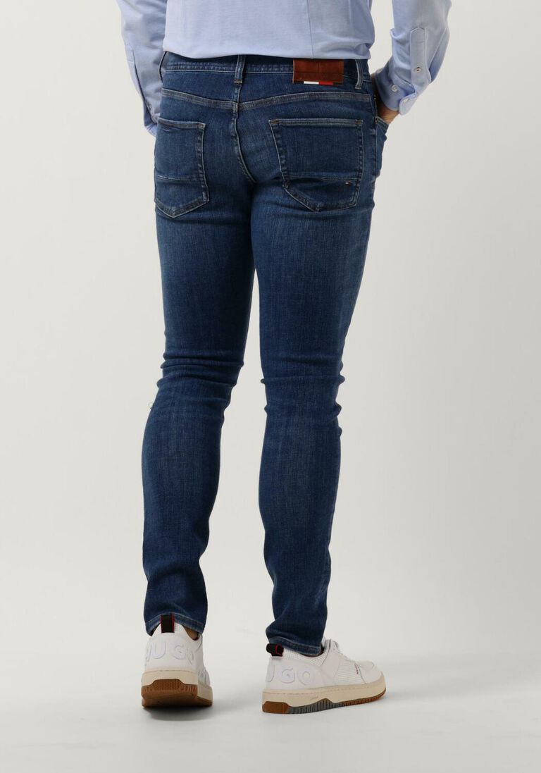 TOMMY HILFIGER blauwe tommy hilfiger slim fit jeans xtr slim layton pstr rick indigoh