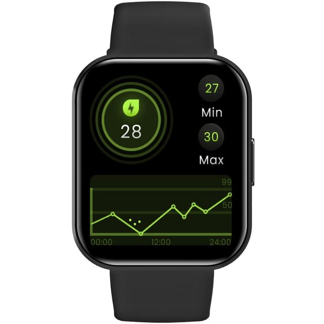 Celly Trainerwatch2 Smartwatch med rektangulär urtavla Svart