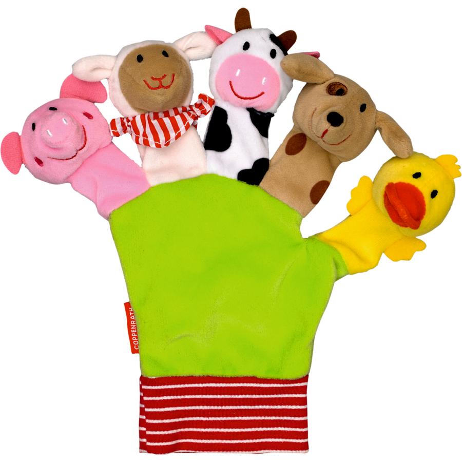 Coppenrath Fingerpuppen-Hand-Set: Alle meine Fingerlein...