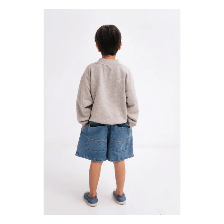 Repose AMS Short Denim Recyclé 90'S | Bleu