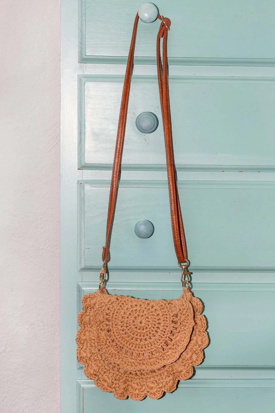 Black Colour Bccrochet Mini Bag 9351