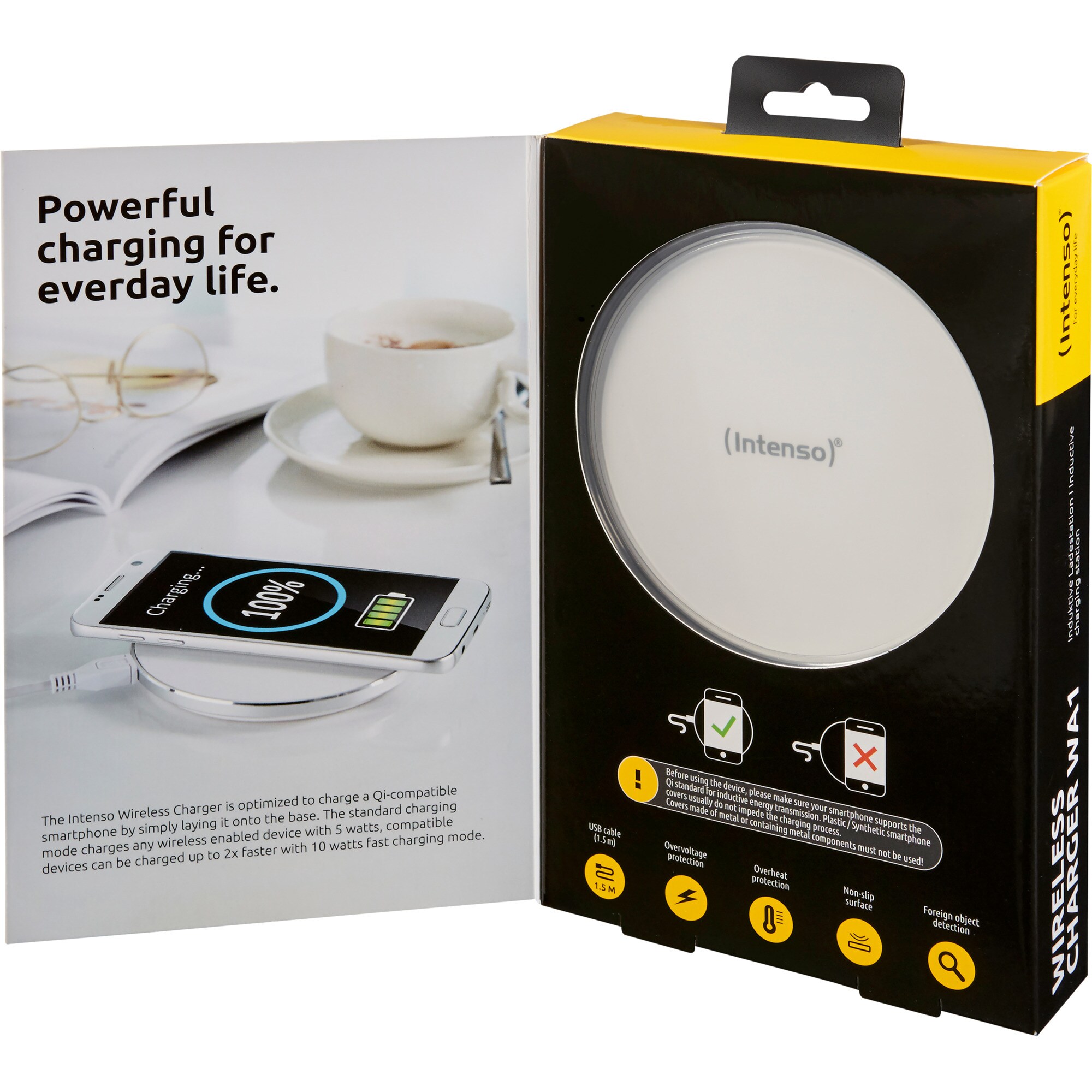 Intenso Ladestation Wireless Charger WA1