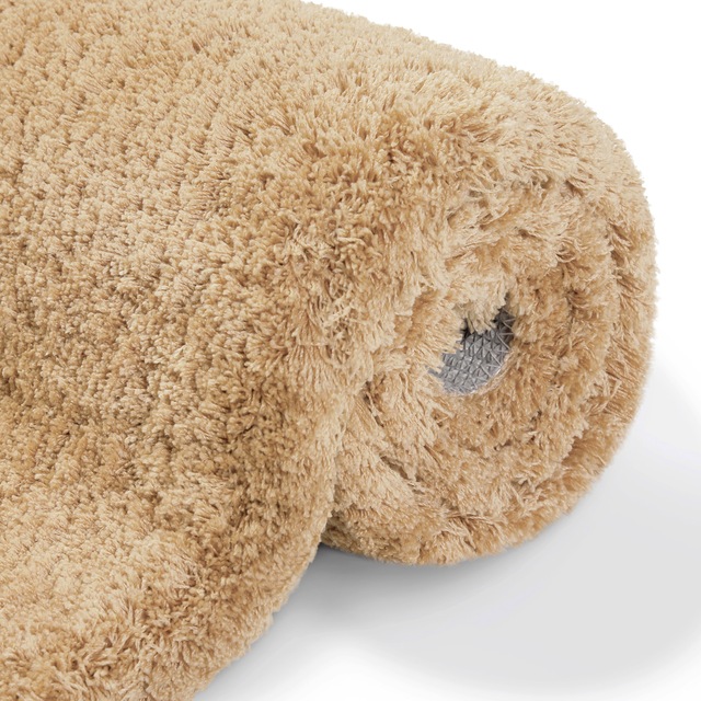 GOODproduct Badematte »Kaarin« Höhe 30 mm rutschhemmend beschichtet schnell trocknend Badteppich, getuftet, flauschig, hochflor, grosse Farbauswahl