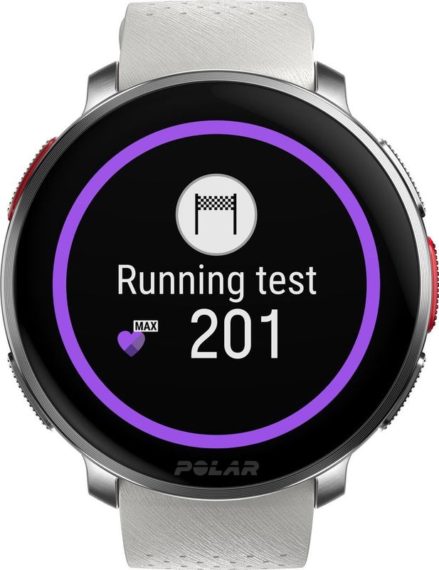 Polar VANTAGE V3 Sport Smartwatch met GPS Zilver/Abrikoos