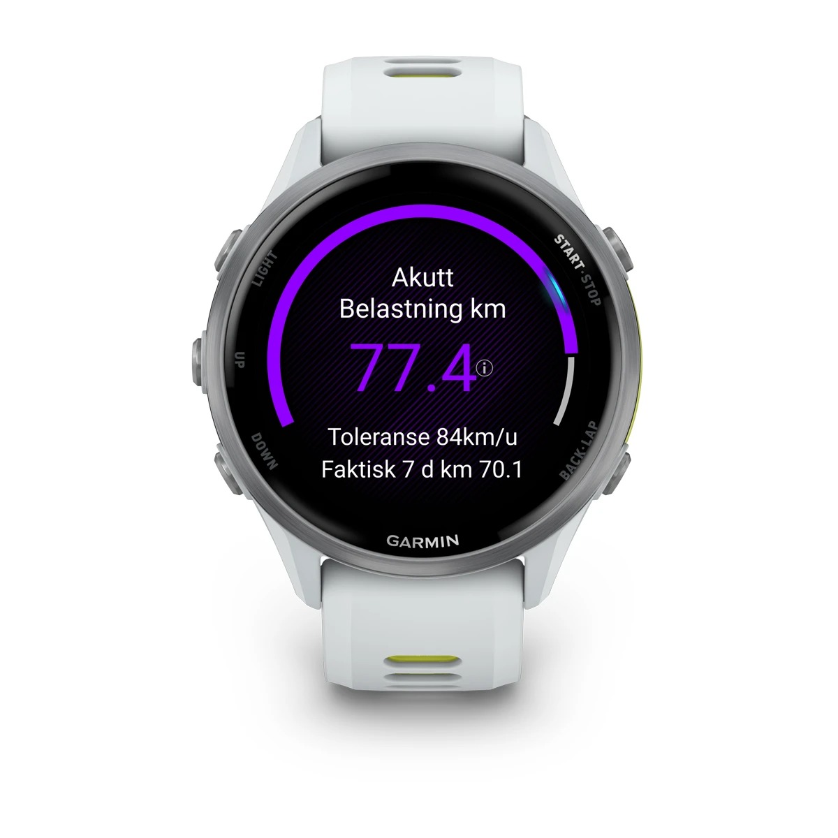 Forerunner 970 Whitestone/Amp Yellow