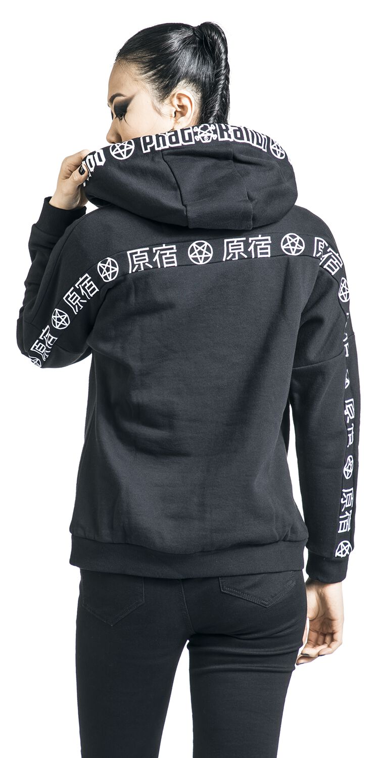 Phat Kandi X Black Blood by Gothicana - Sweat à capuche | Black Blood by Gothicana Sweat-shirt à capuche