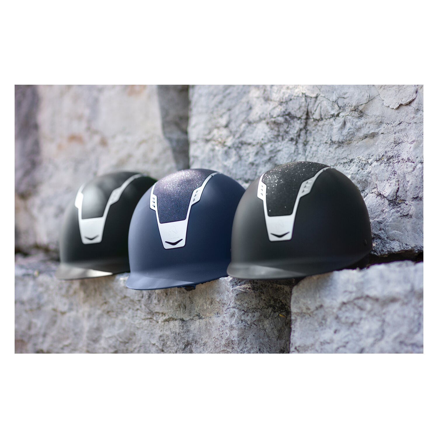Cheval de Luxe Reithelm Trieste  - navy - M(55-57)
