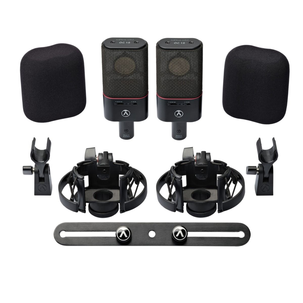 Austrian Audio OC18 Dual Set Plus grootmembraan condensatormicrofoon (set van 2)