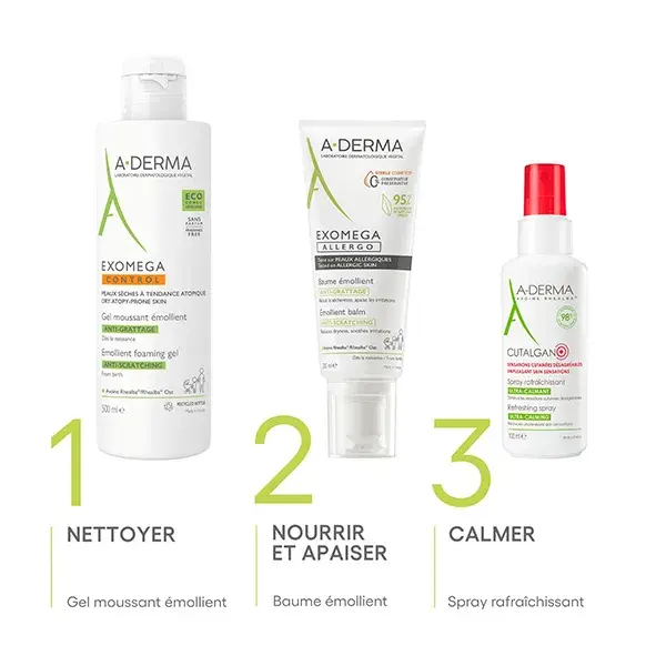Bálsamo Emoliente Anti-Arranhão A-Derma Exomega Allergo 200ml