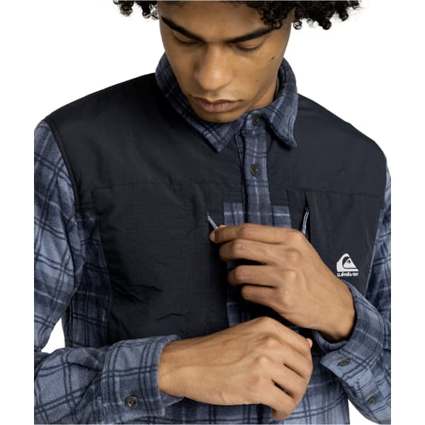 Chemise QUIKSILVER NORTH SEAS SHIRT BLUE NIGHTS NORTH SEAS