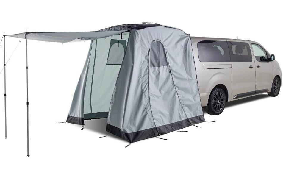 Heckzelt Space Premium, hellgrau<br>Heckzelt – Citroën, Fiat, Opel, Peugeot, Toyota