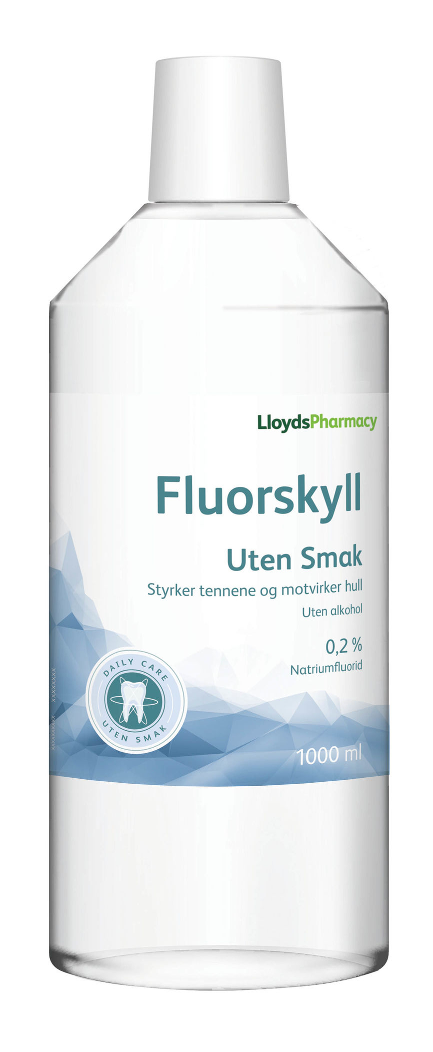 LLP fluorsk 0,2% uten smak