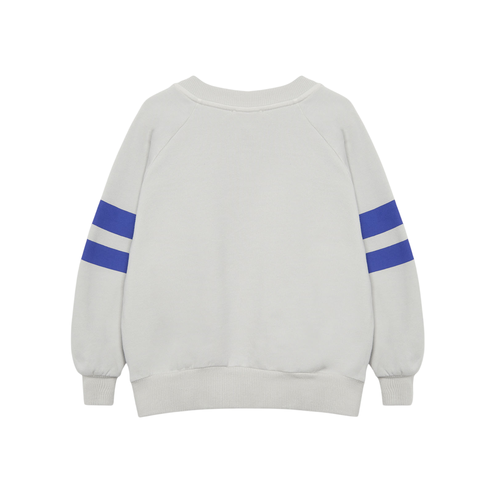Sweatshirt Winter Garden Stripes Pearl Grey