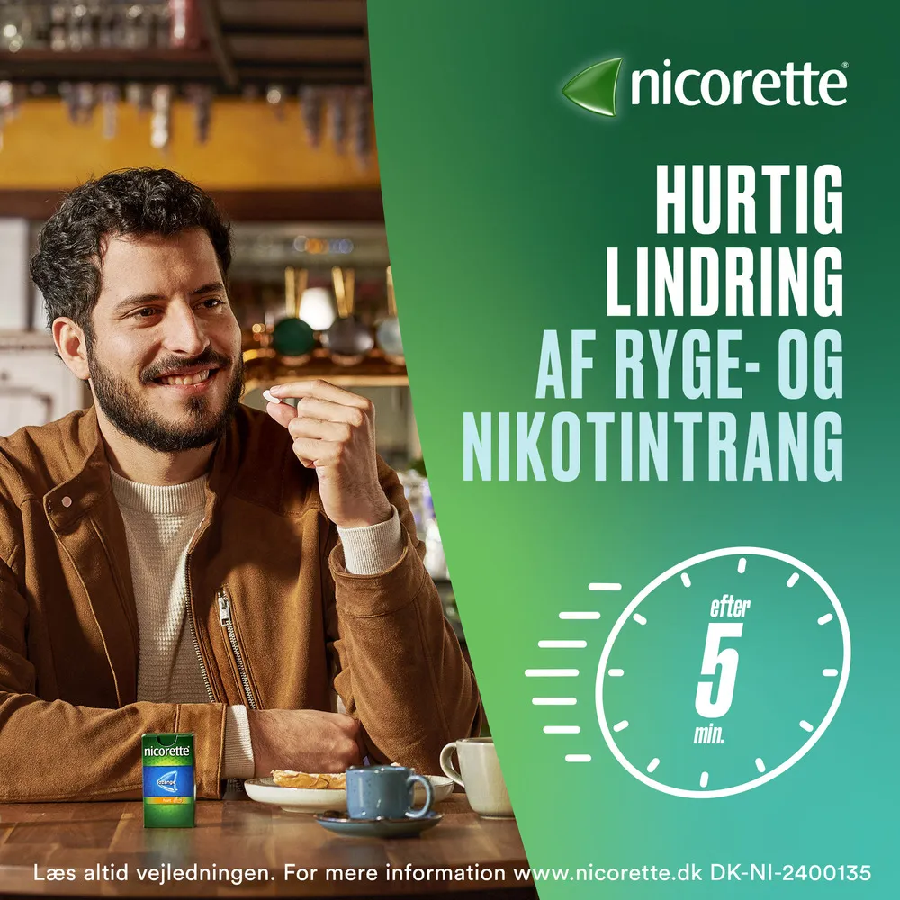 Nicorette Sugetabletter Fruit 2 mg - 40 sugetabl.