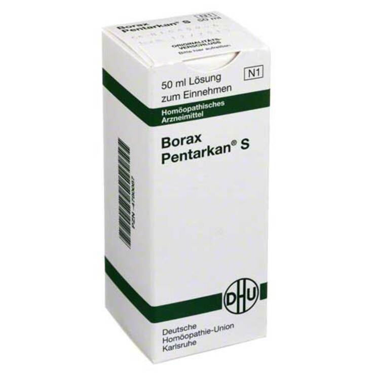 DHU Borax Pentarkan S Liquidum, 50 ml