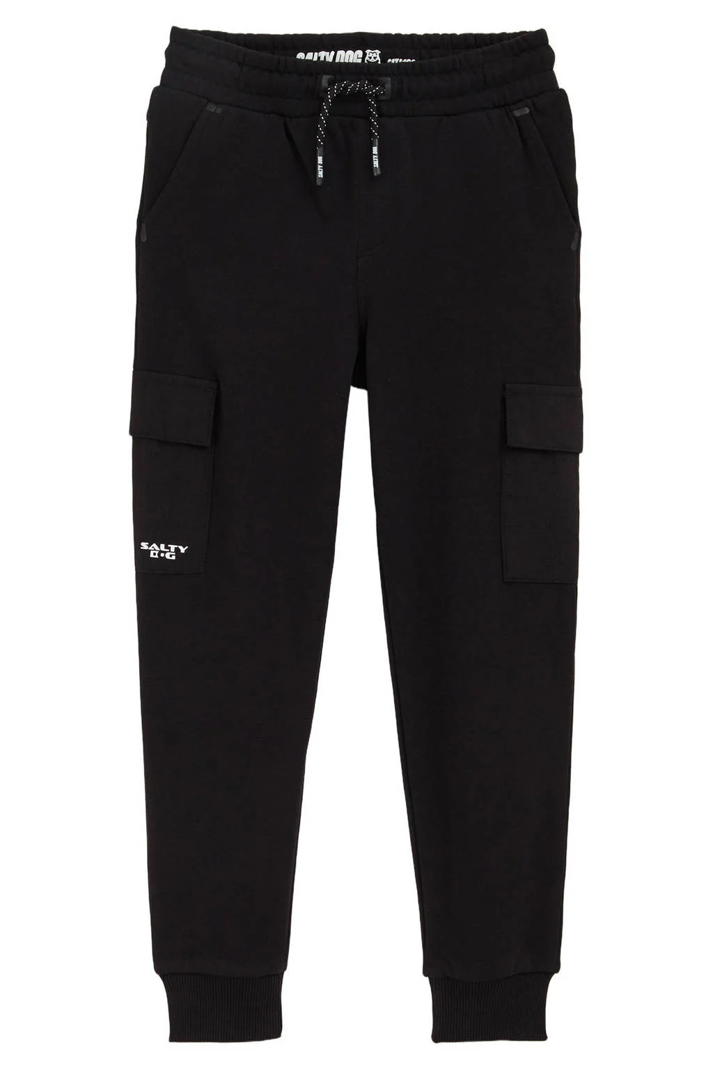WE Fashion slim casual broek zwart